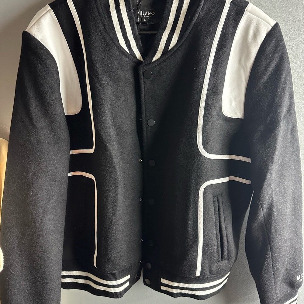La Milano di Rouge Italian designer 100% wool gamble coat